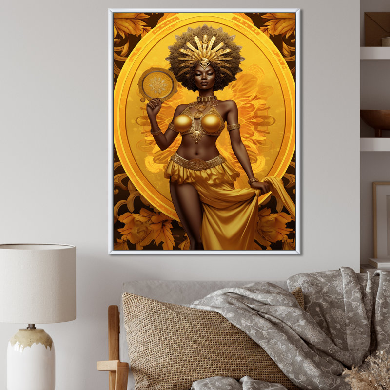Orisha+Oshun+With+Mirror+